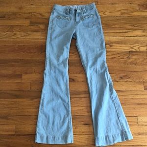 Bell bottom jeans